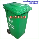 Thùng rác nhựa HDPE 240 lít