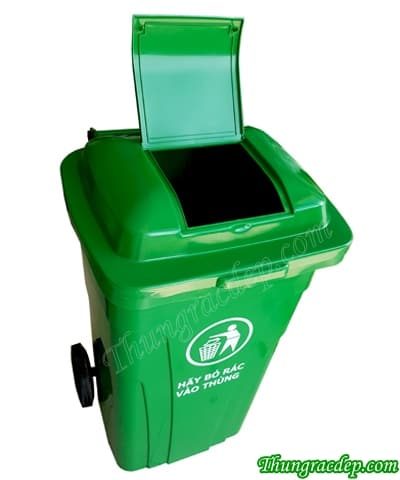 thùng đựng rác 150L nhựa công nghiệp HDPE